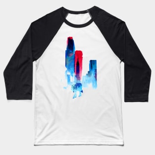 The Wolf Of The City Baseball T-Shirt